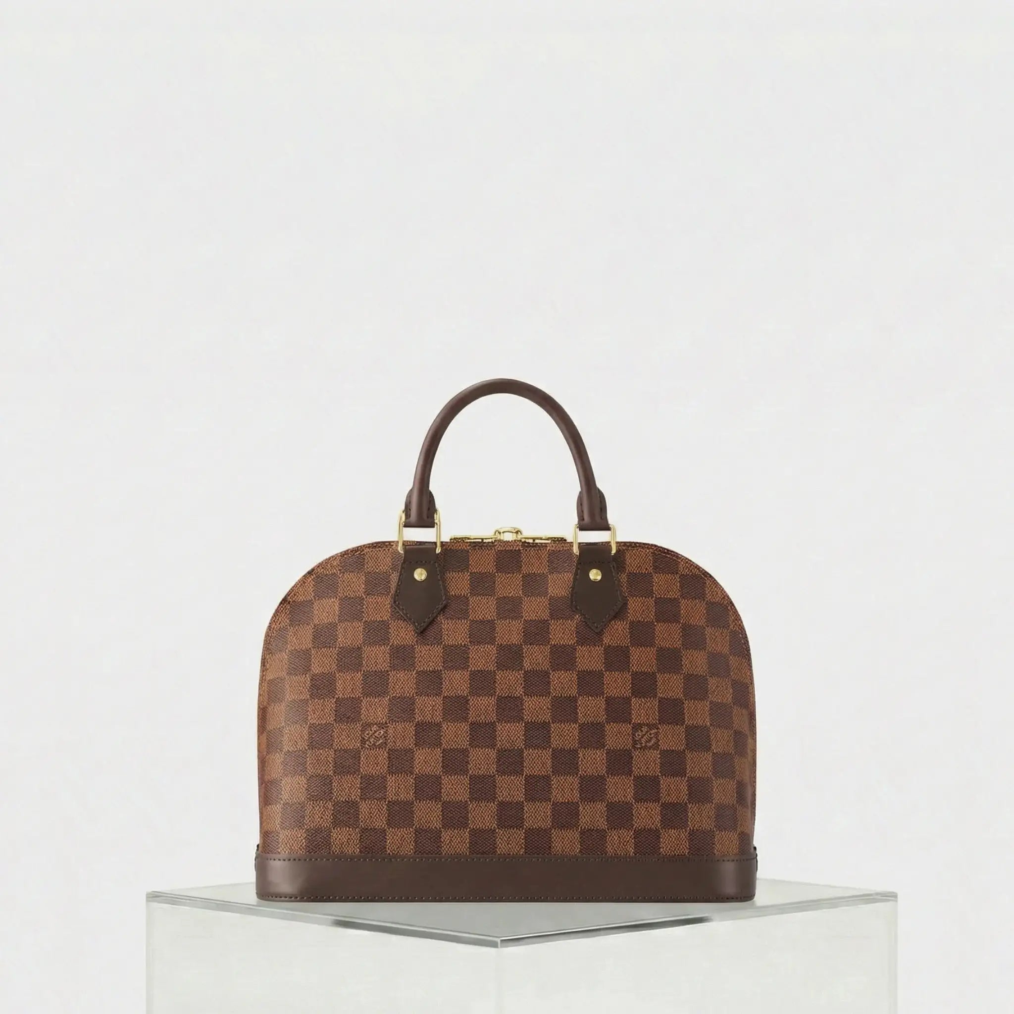 Louis Vuitton Louis Vuitton Alma PM Damier Ebene Handbag, Back