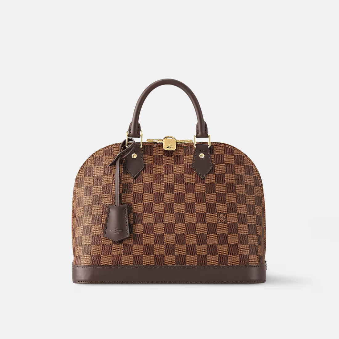 Louis Vuitton Alma PM Damier Ebene Handbag, Front