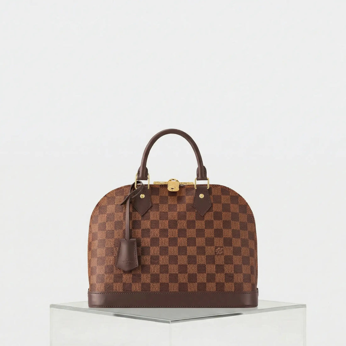 Louis Vuitton Louis Vuitton Alma PM Damier Ebene Handbag, Front