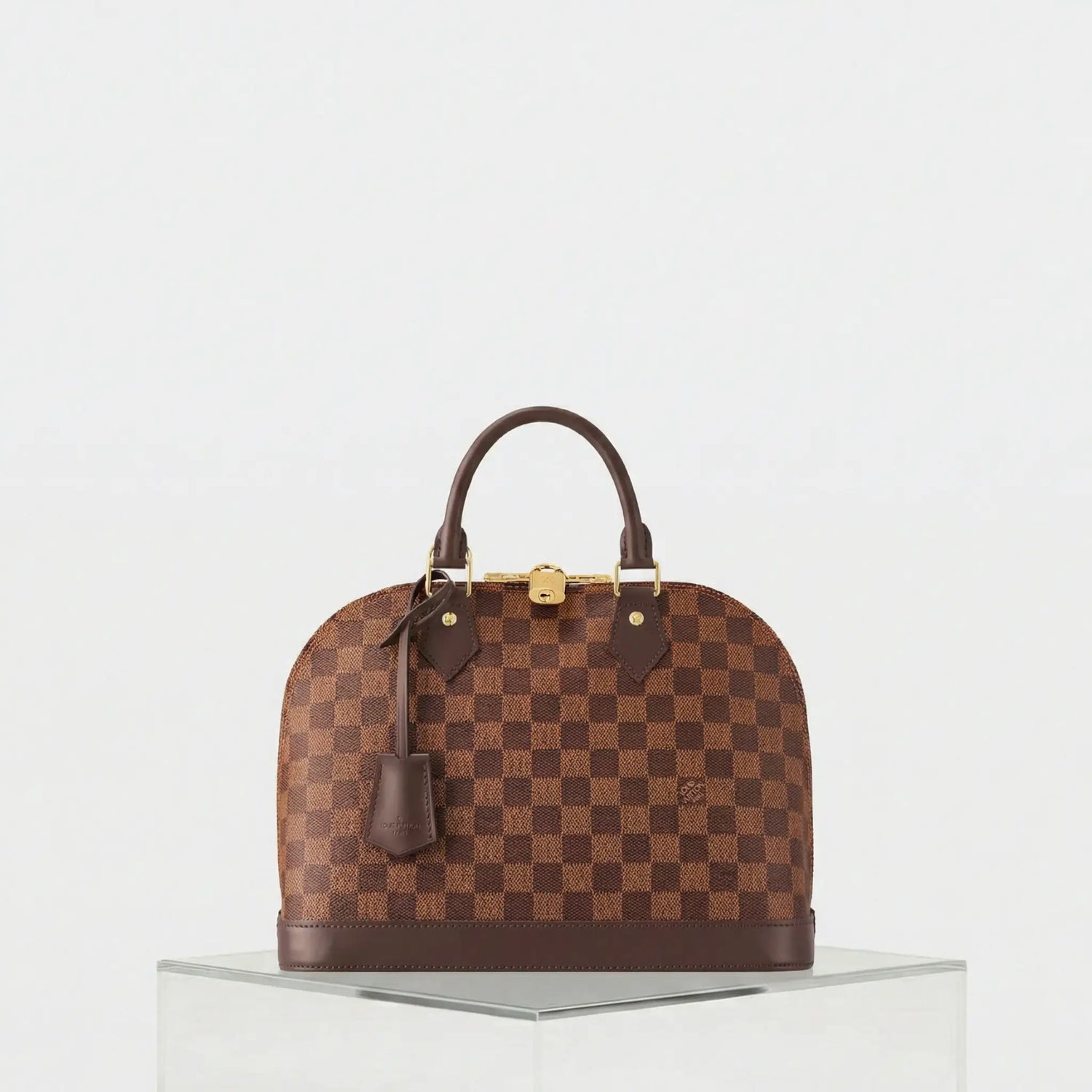 Louis Vuitton Louis Vuitton Alma PM Damier Ebene Handbag, Front