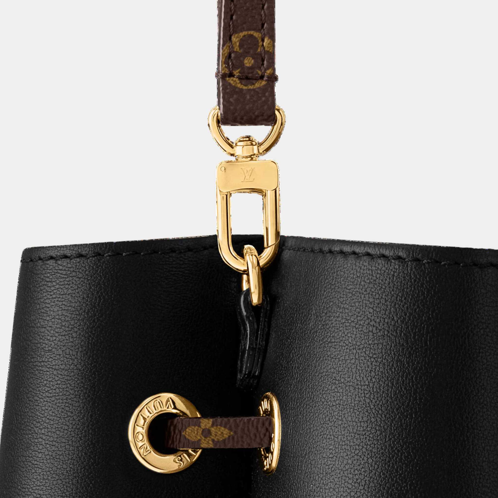 Louis Vuitton Bloom PM Black Handbag Cruise 2025, Closeup