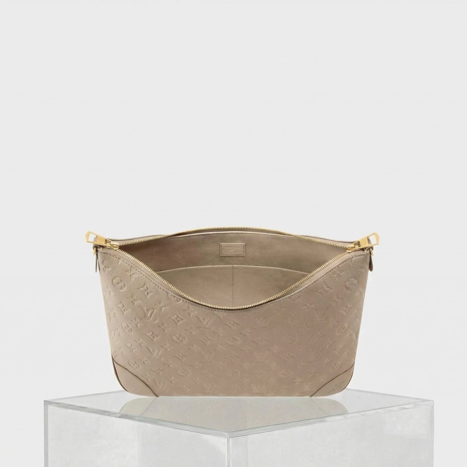Louis Vuitton Boulogne GM Bag, Naturel, Inside