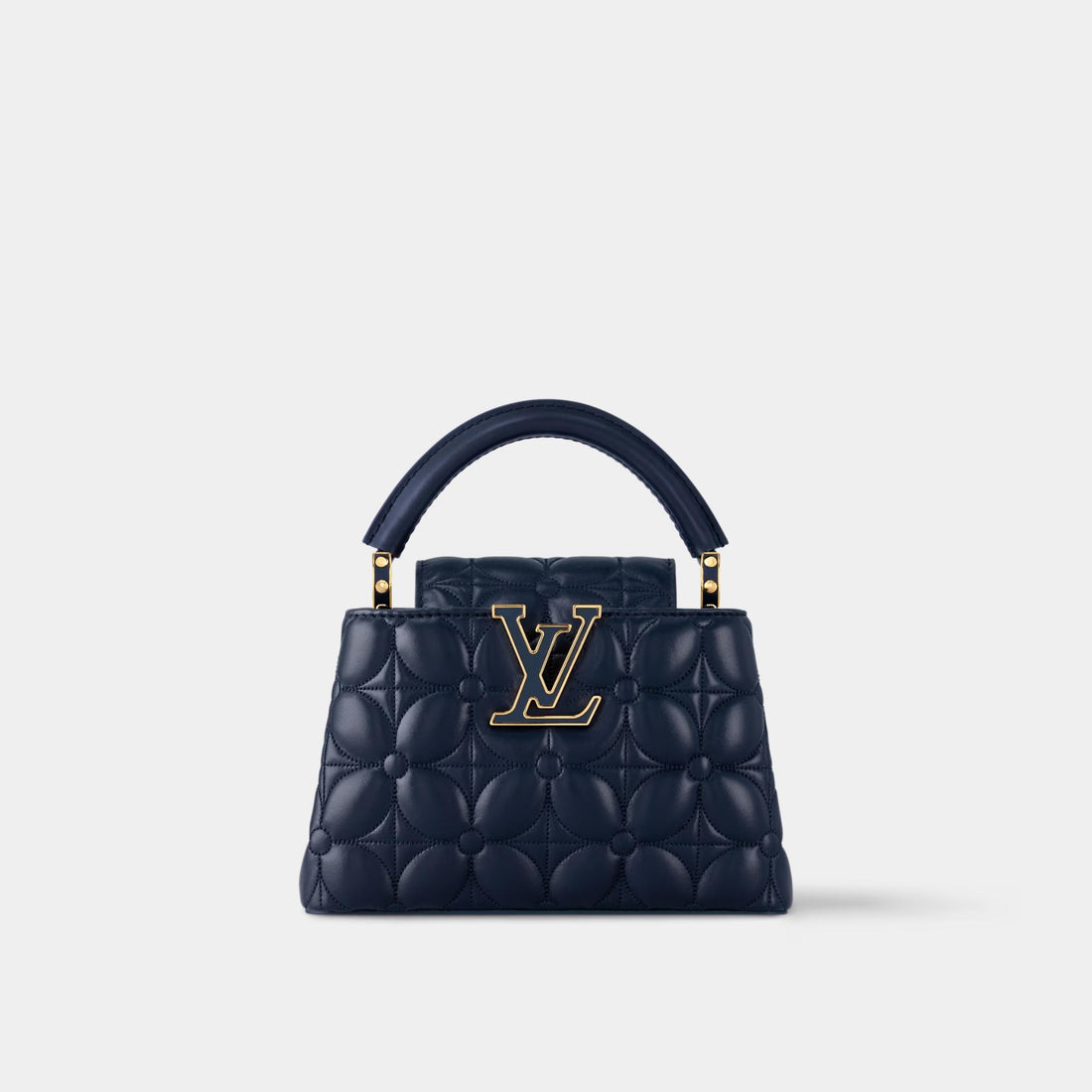 Louis Vuitton Capucines Mini Handbag Lamskin Leather, Front