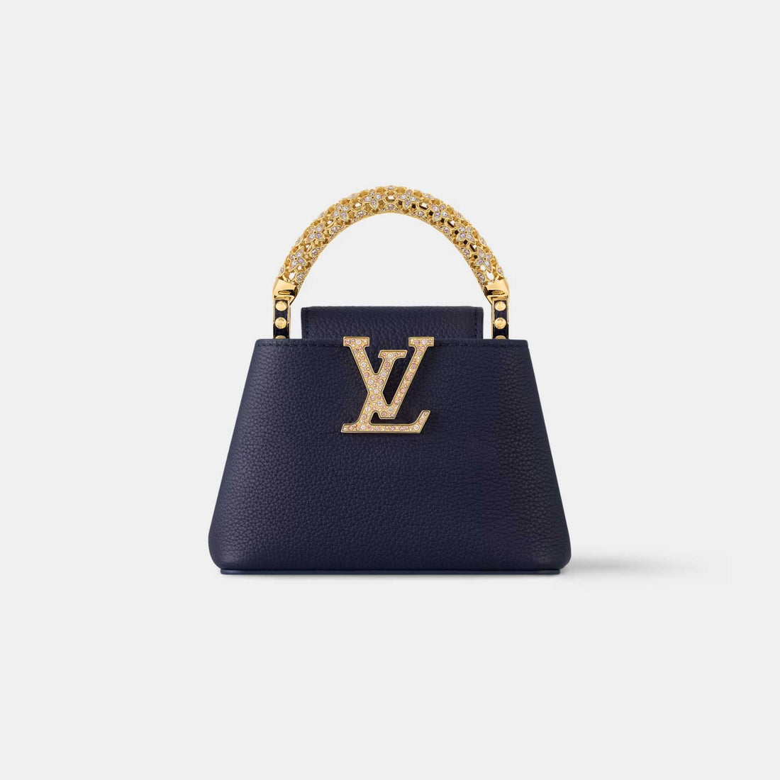 Louis Vuitton Capucines Nano Handbag Taurillon Leather, Front