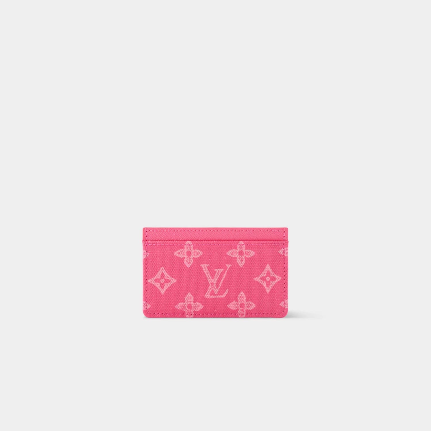 Louis vuitton Card Holder Monogram Origine, rose Ruban, Front