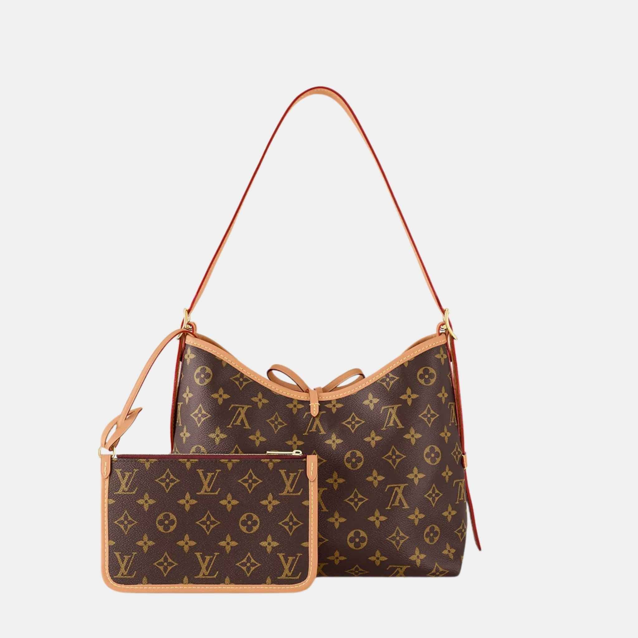 Louis Vuitton CarryAll PM Bag, WithPouch