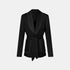 Louis Vuitton Chic Silk Pajama Jacket Black, Front