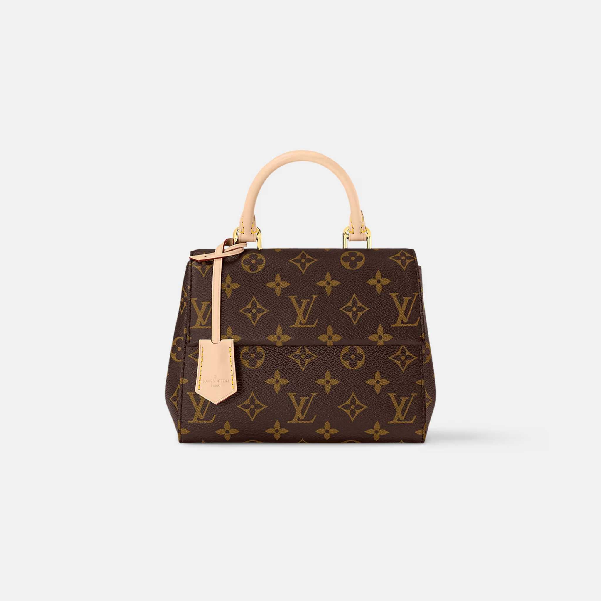 Louis Vuitton Cluny Mini Handbag Iconic Monogram, Front