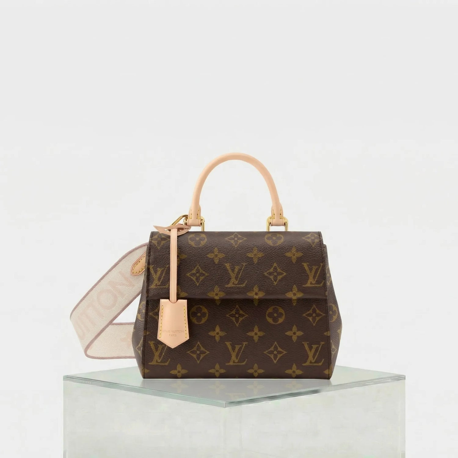 Louis Vuitton Cluny Mini Handbag Iconic Monogram, Front