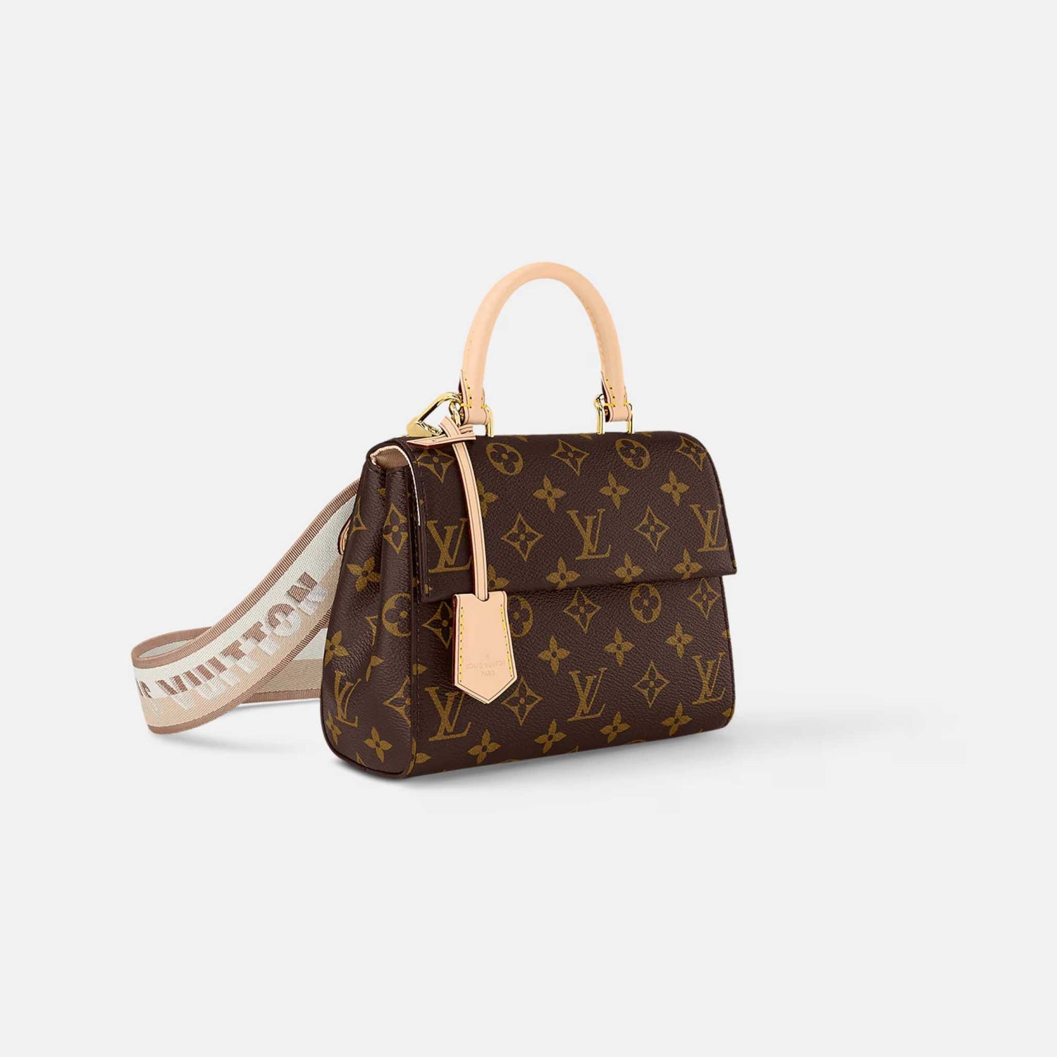 Louis Vuitton Cluny Mini Handbag Iconic Monogram, Side