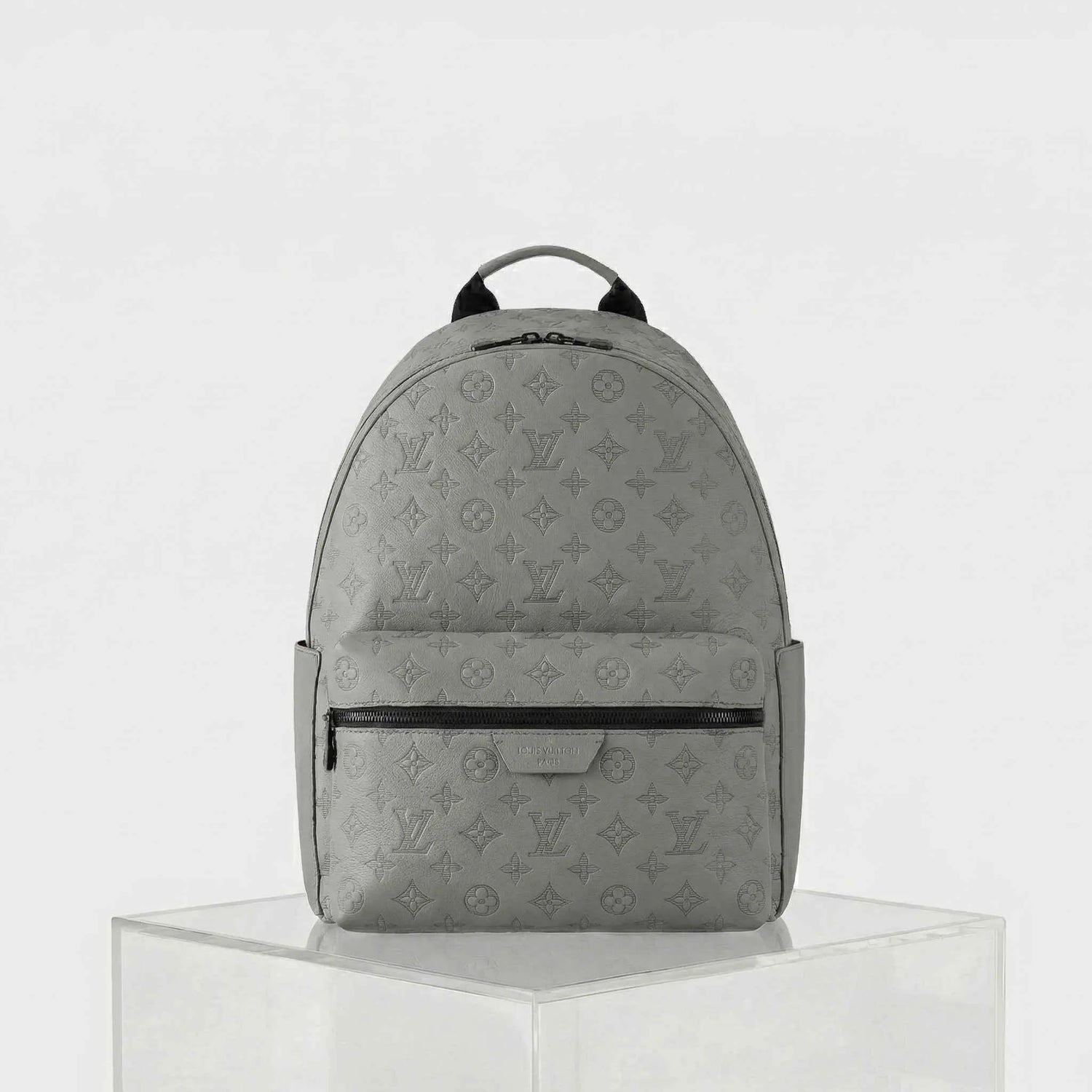 louis vuitton backpack silver Louis Vuitton Discovery Backpack Monogram Shadow Leather – SANDS