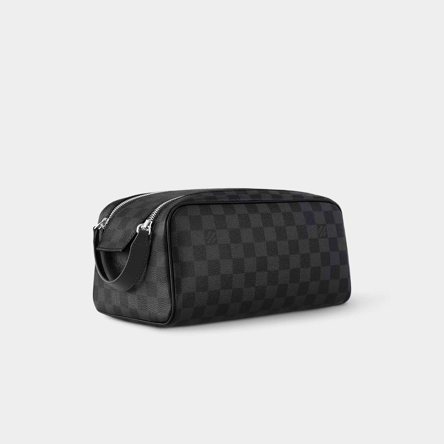 Louis Vuitton Dopp Kit Toilet Pouch Damier Graphite Canvas, Inside