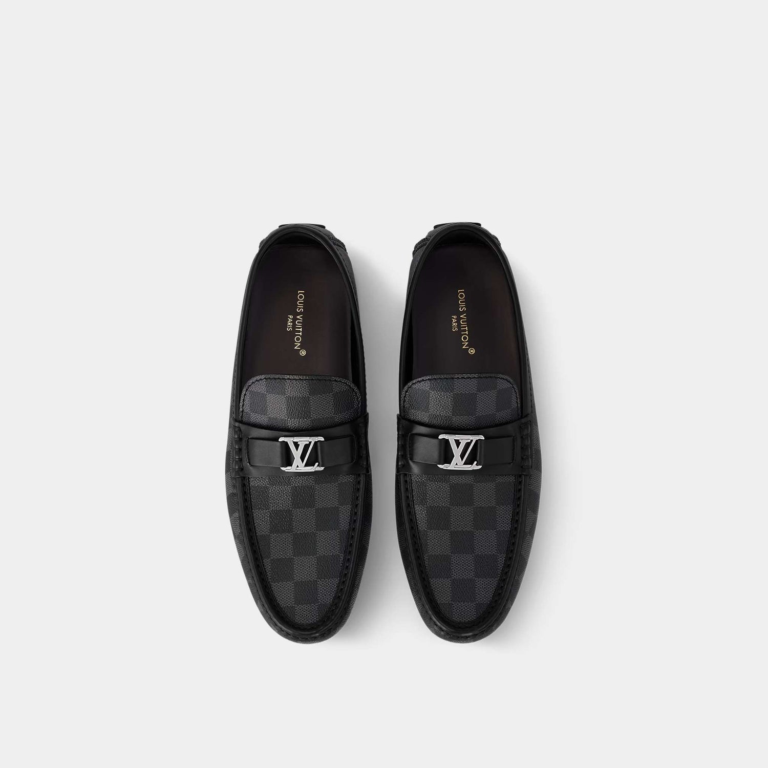 Louis Vuitton Hockenheim Moccasin Damier Graphite Canvas, Top