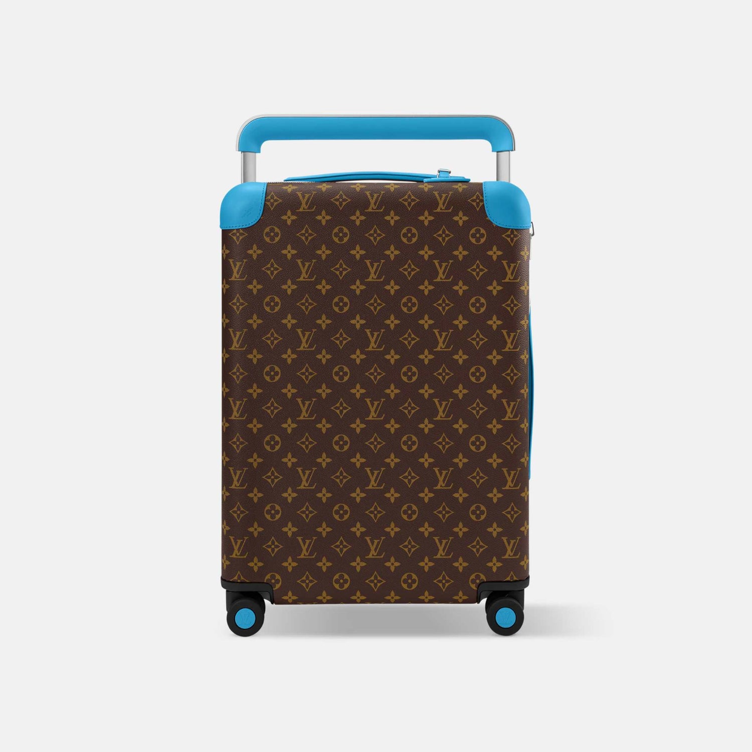 Louis Vuitton Horizon 55 Monogram Canvas With Vibrant Color, Blue, Front