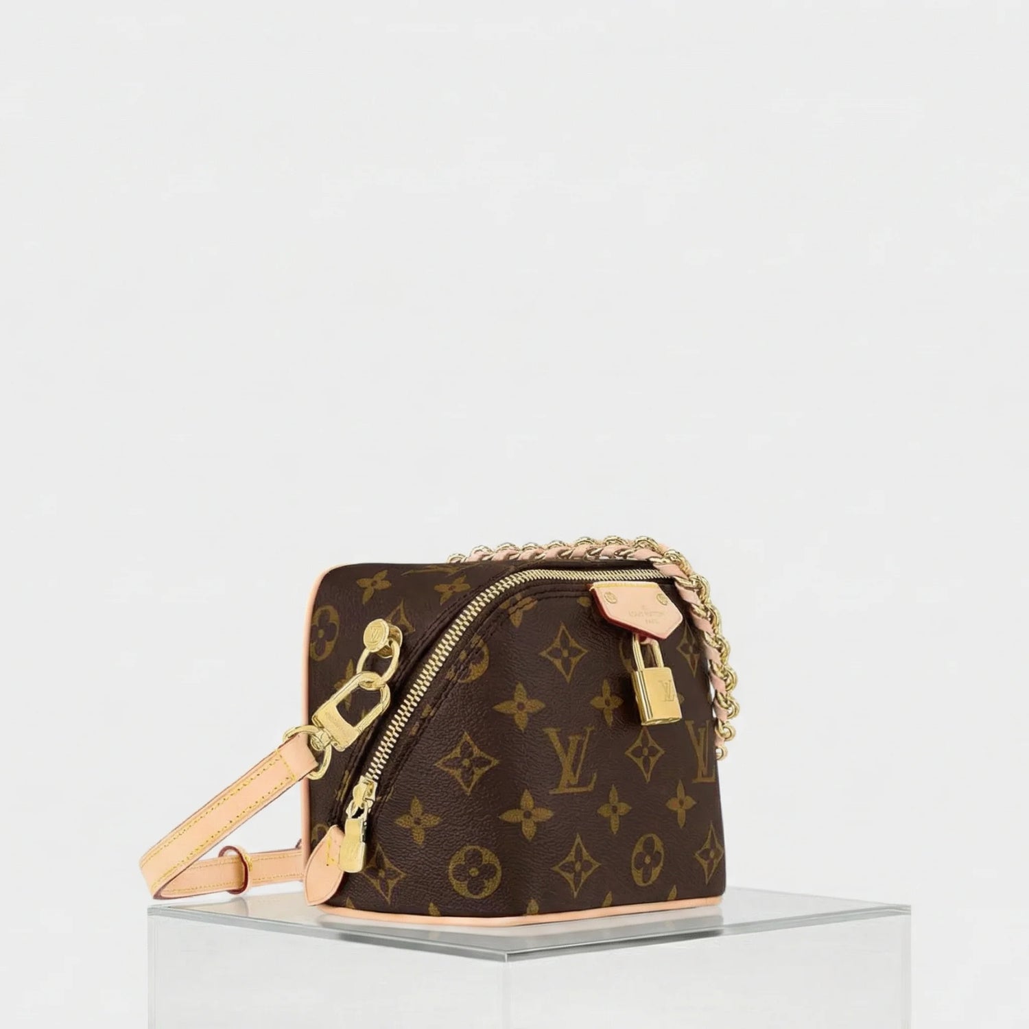 Louis Vuitton Just In Case Handbag Monogram Canvas, Side
