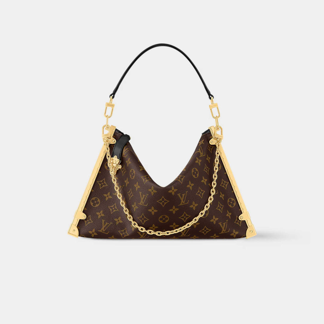 Louis Vuitton Lucky Trunk Monogram Canvas Handbag Runway, Front