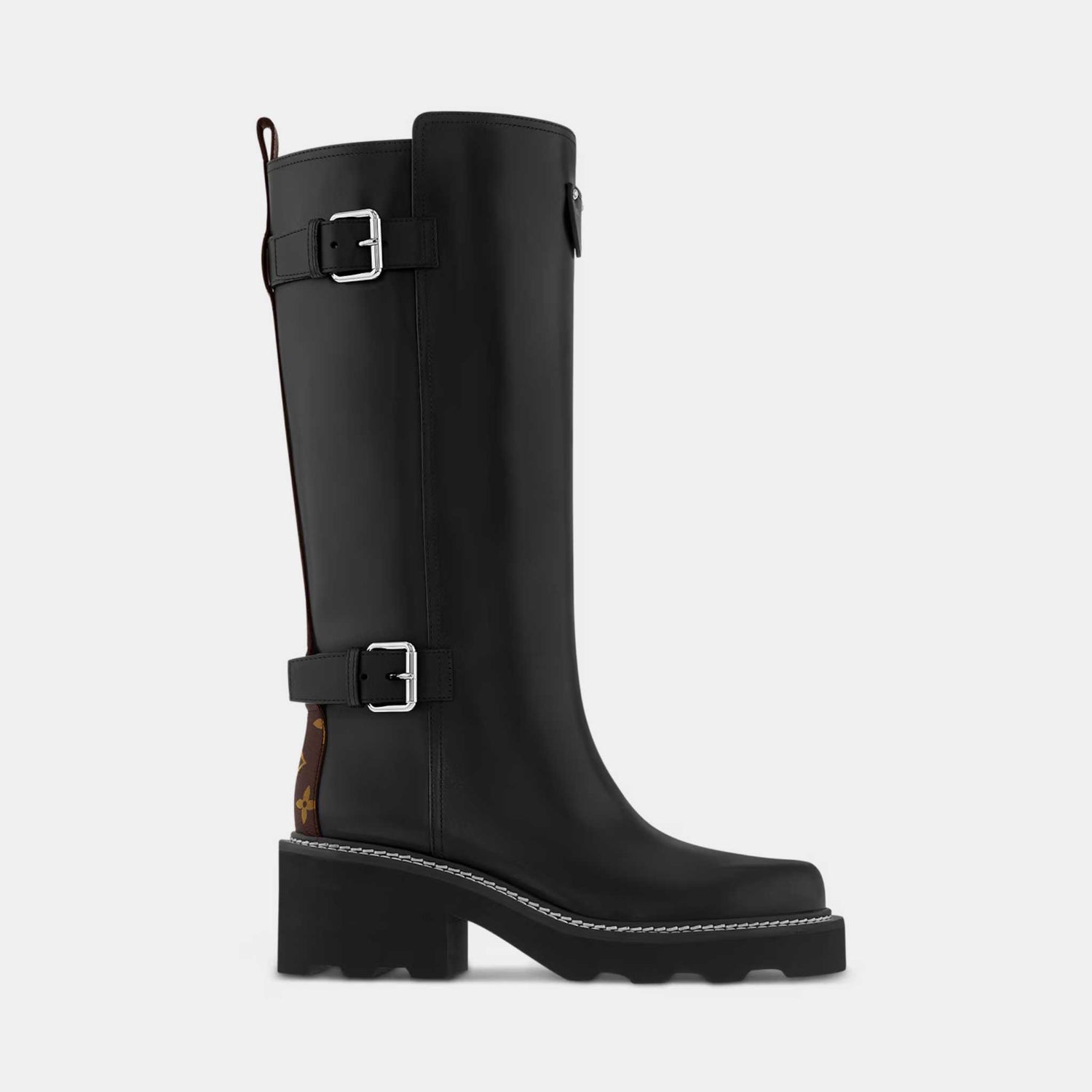 Louis Vuitton LV Beaubourg High Boot Black, Side