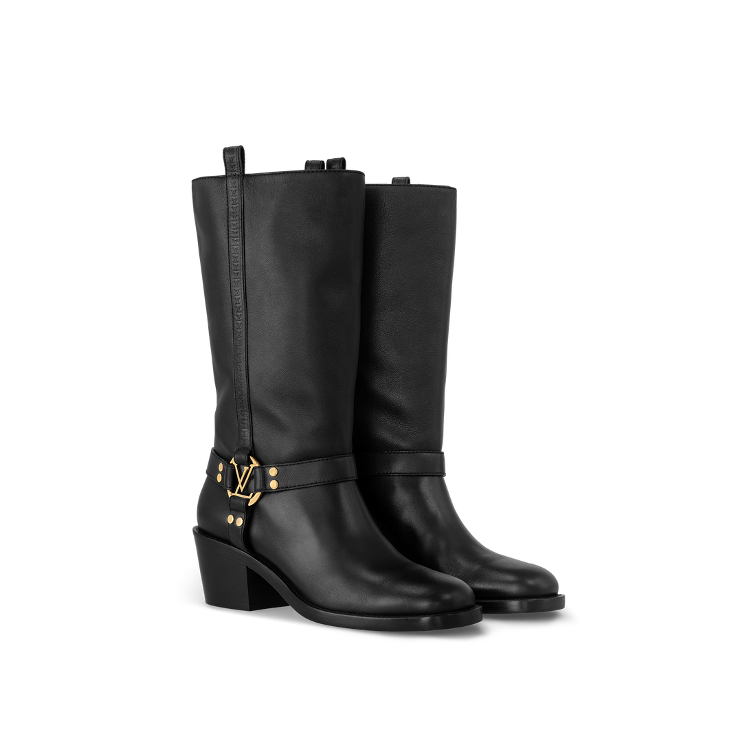 LV Biker High Boot