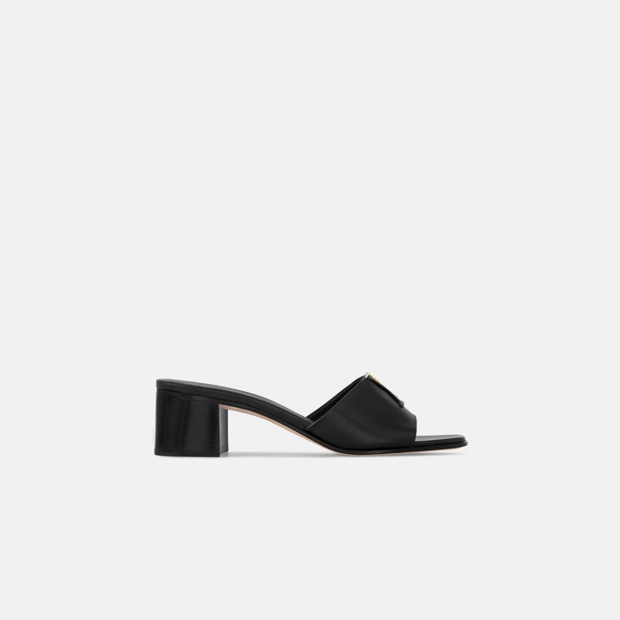 Louis Vuitton LV Capri Mule Capucines, Black, Side