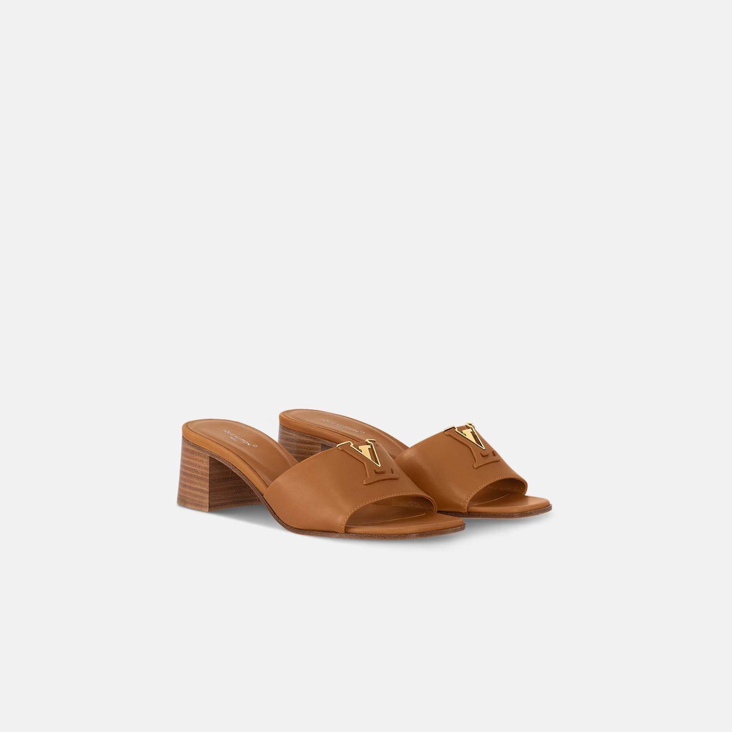 Louis Vuitton LV Capri Mule Capucines, Camel, Front