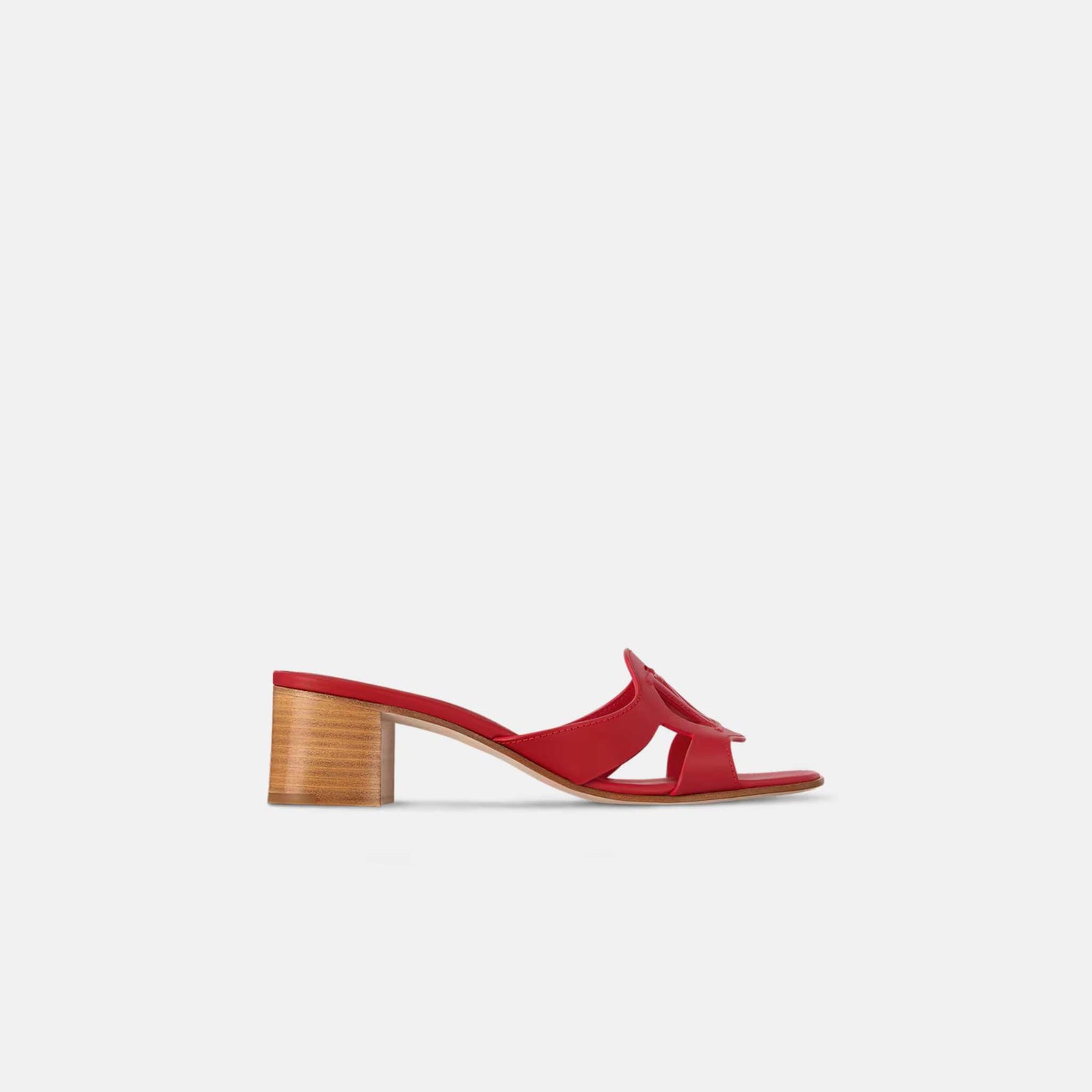 Louis Vuitton LV Isola Mule, Red, Side