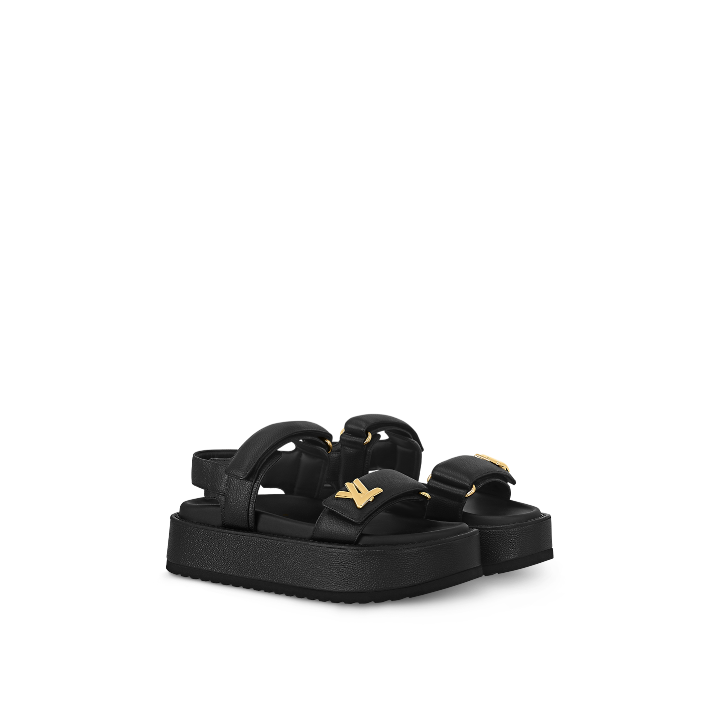 LV Sunset Platform Comfort Sandal