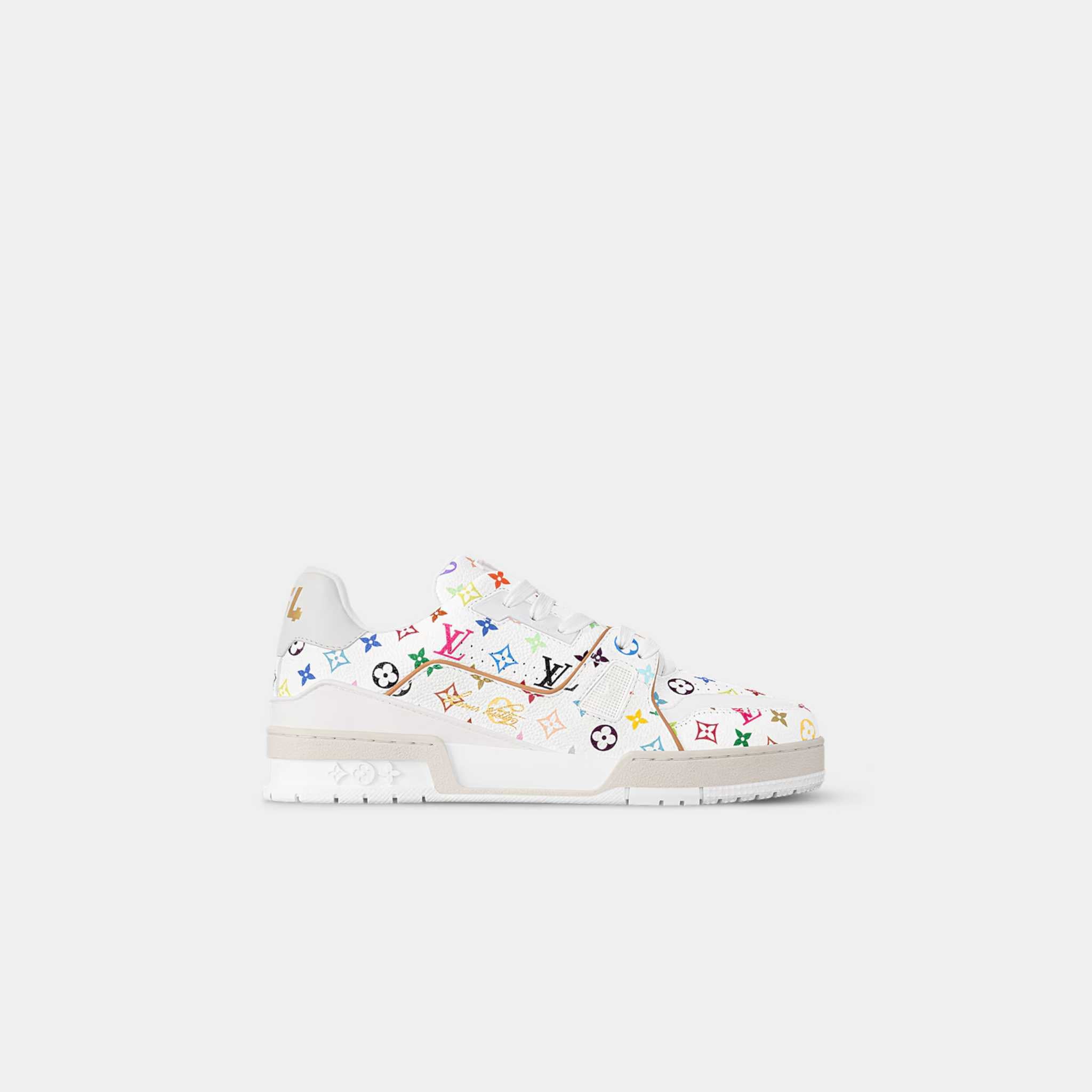 Louis Vuitton LV x TM LV Trainer Sneaker White, Side