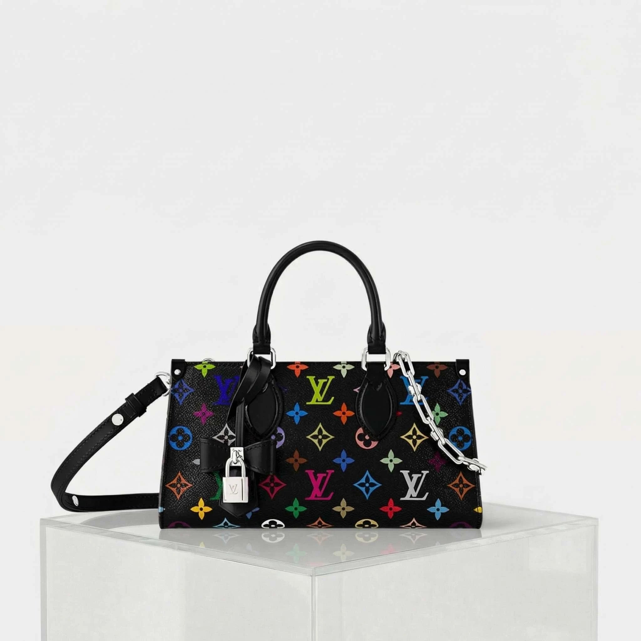 Louis Vuitton LV x TM OnTheGo East West Chain Handbag, Front