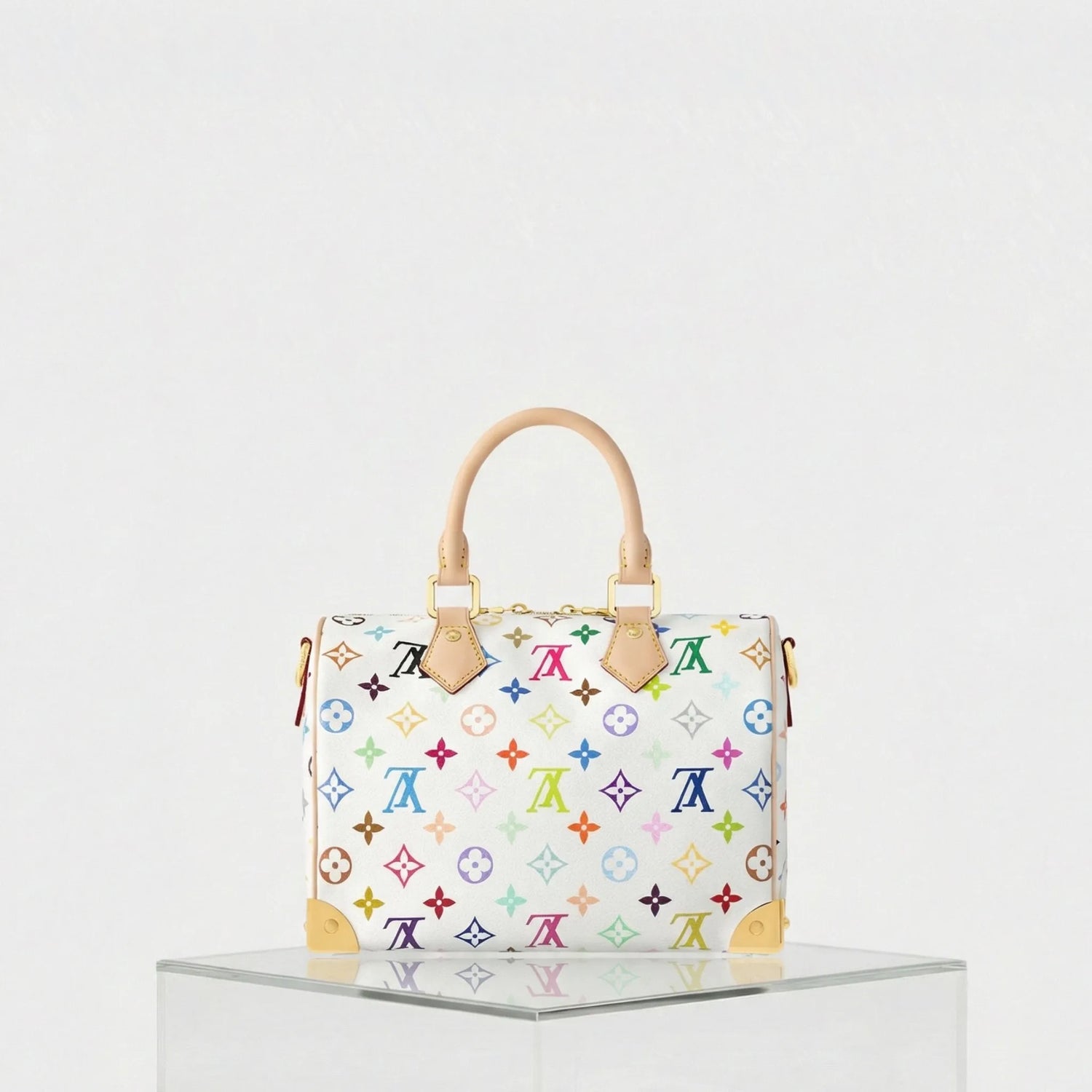 Louis Vuitton LV x TM Speedy Bandoulière 25 Handbag, Back