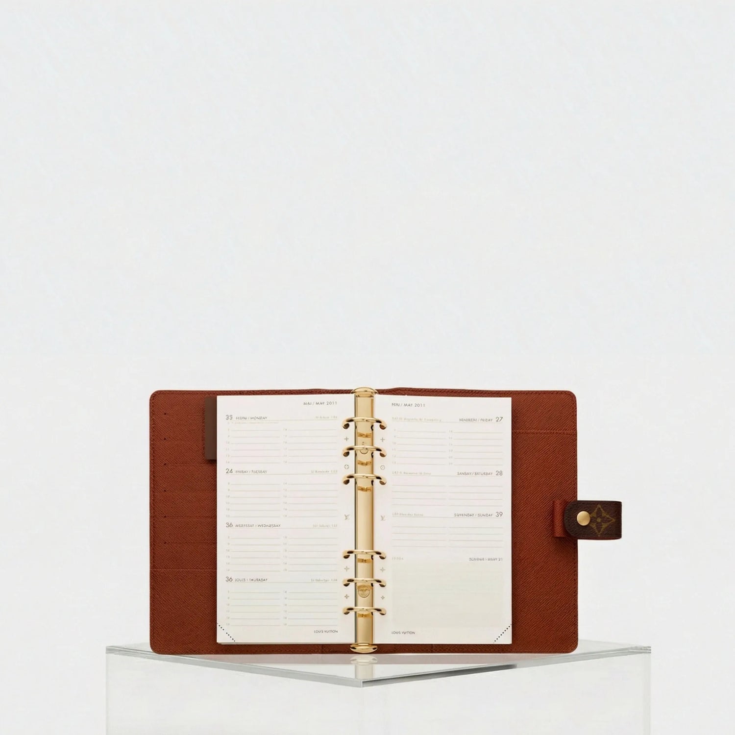 Louis Vuitton Medium Ring Agenda Cover, Inside