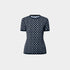 Louis Vuitton Monogram Jacquard Knit Top, Front