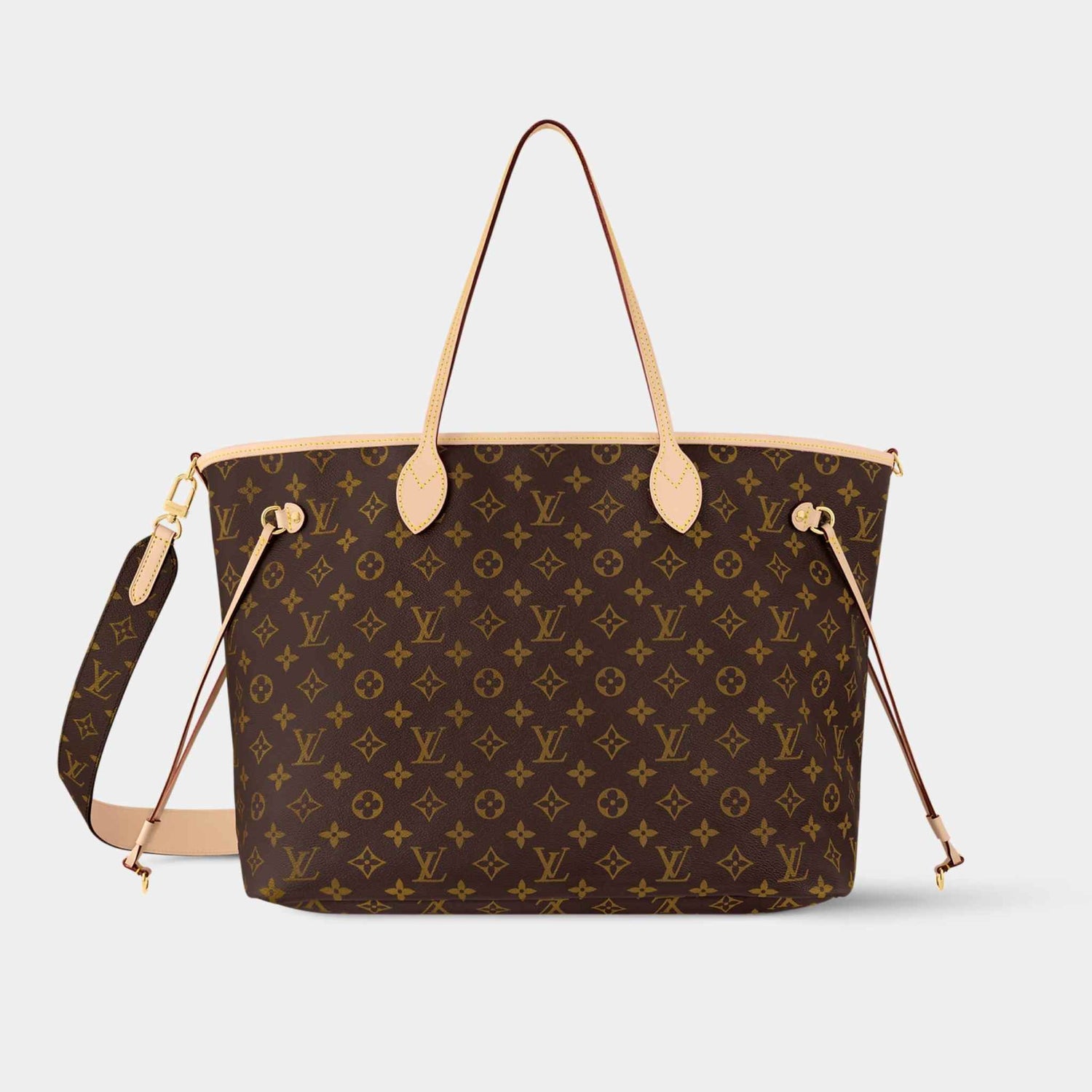 Louis Vuitton Neverfull Bandouliere Inside Out GM Handbag,Reversed Inside Out