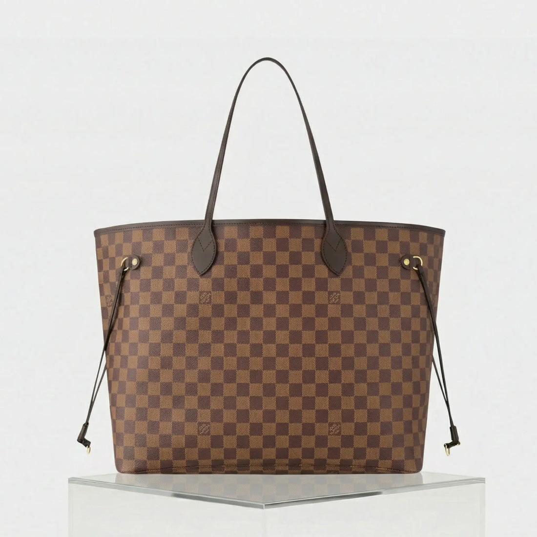 Louis Vuitton Neverfull GM Tote In Damier Ebene, Front