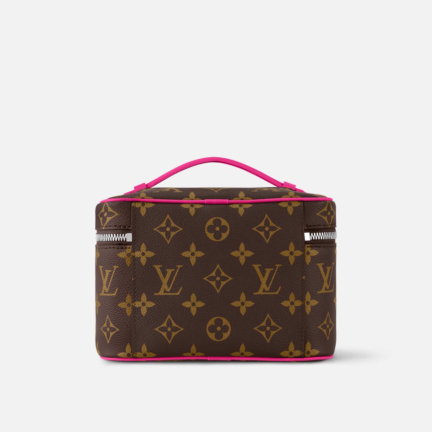 Louis Vuitton Nice Mini Handbag Monogram Canvas, Pondichery Pink, Back