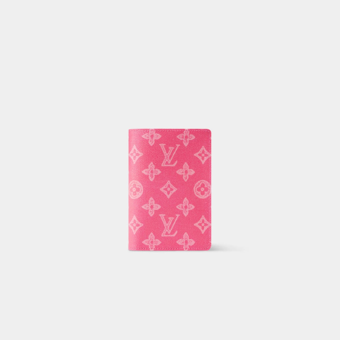 Louis Vuittton Key Pouch Monogram Origine, rose Ruban , Front 