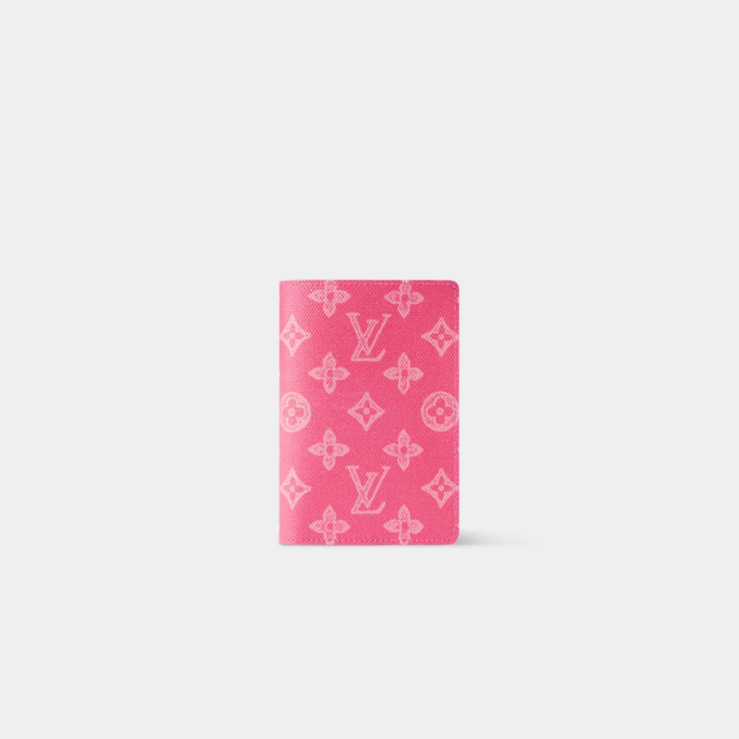 Louis Vuittton Key Pouch Monogram Origine, rose Ruban , Front 