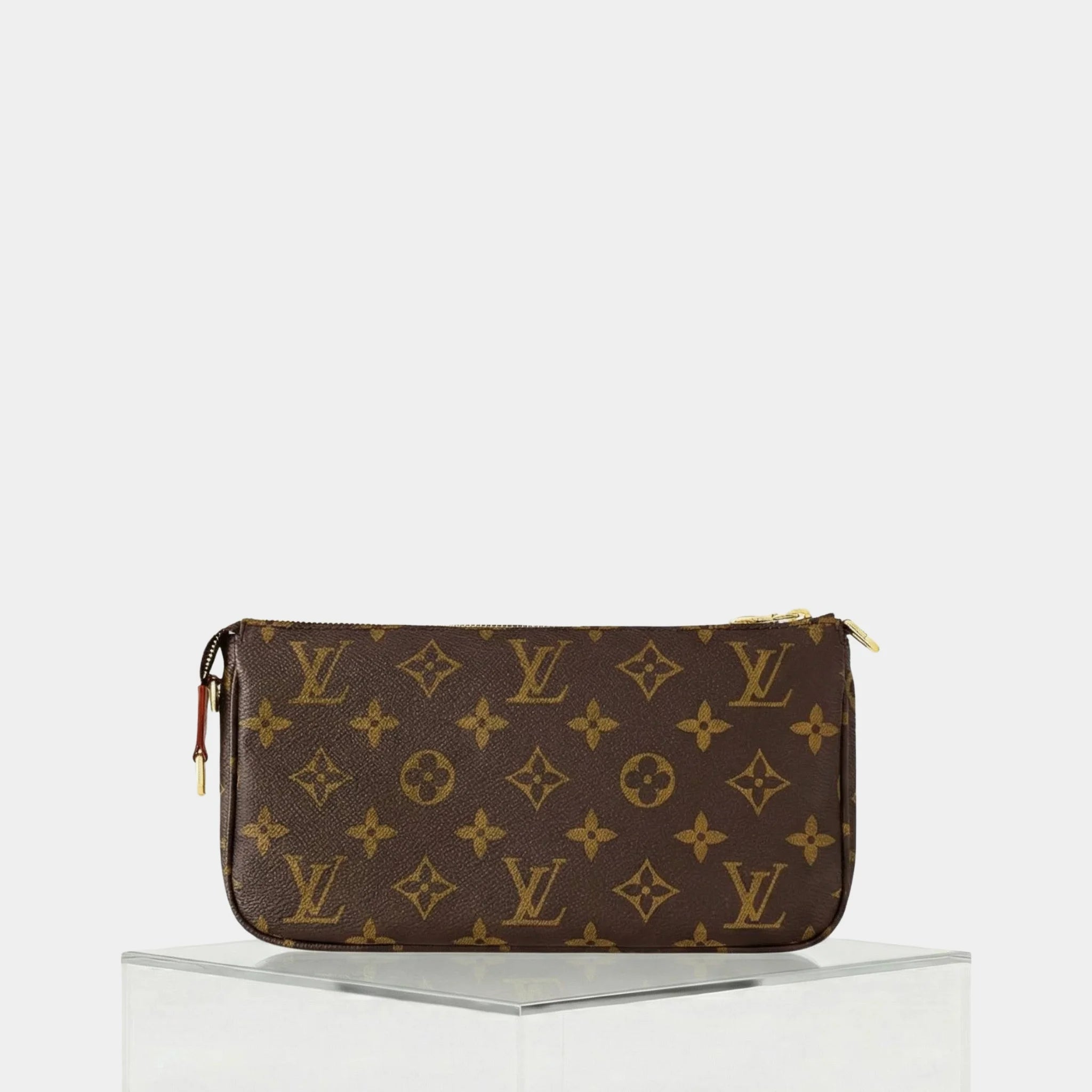 حقيبة Pochette Accessoires بنقشة Monogram Canvas