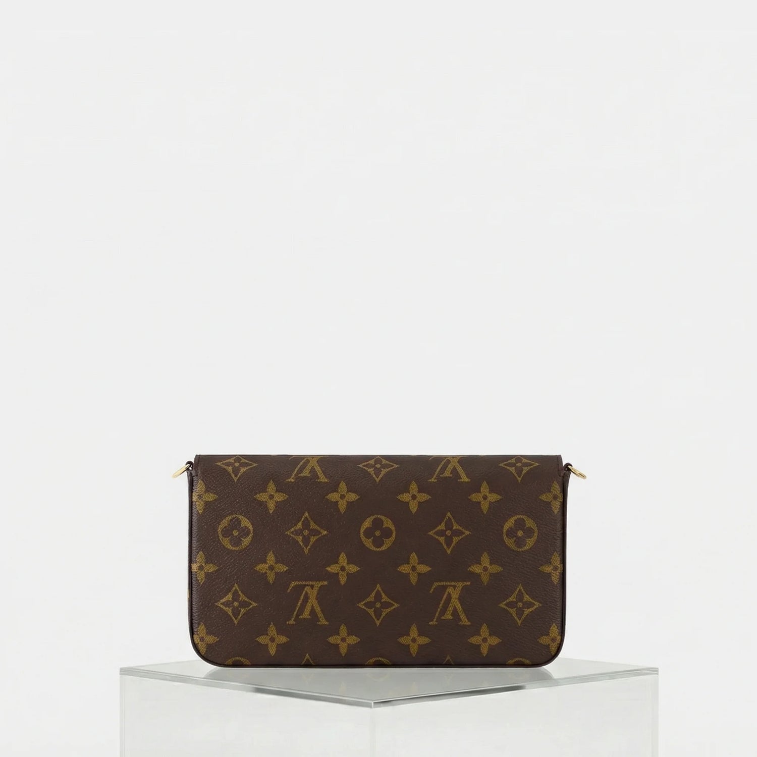 Louis Vuitton Pochette Félicie Handbag Monogram Canvas, Back