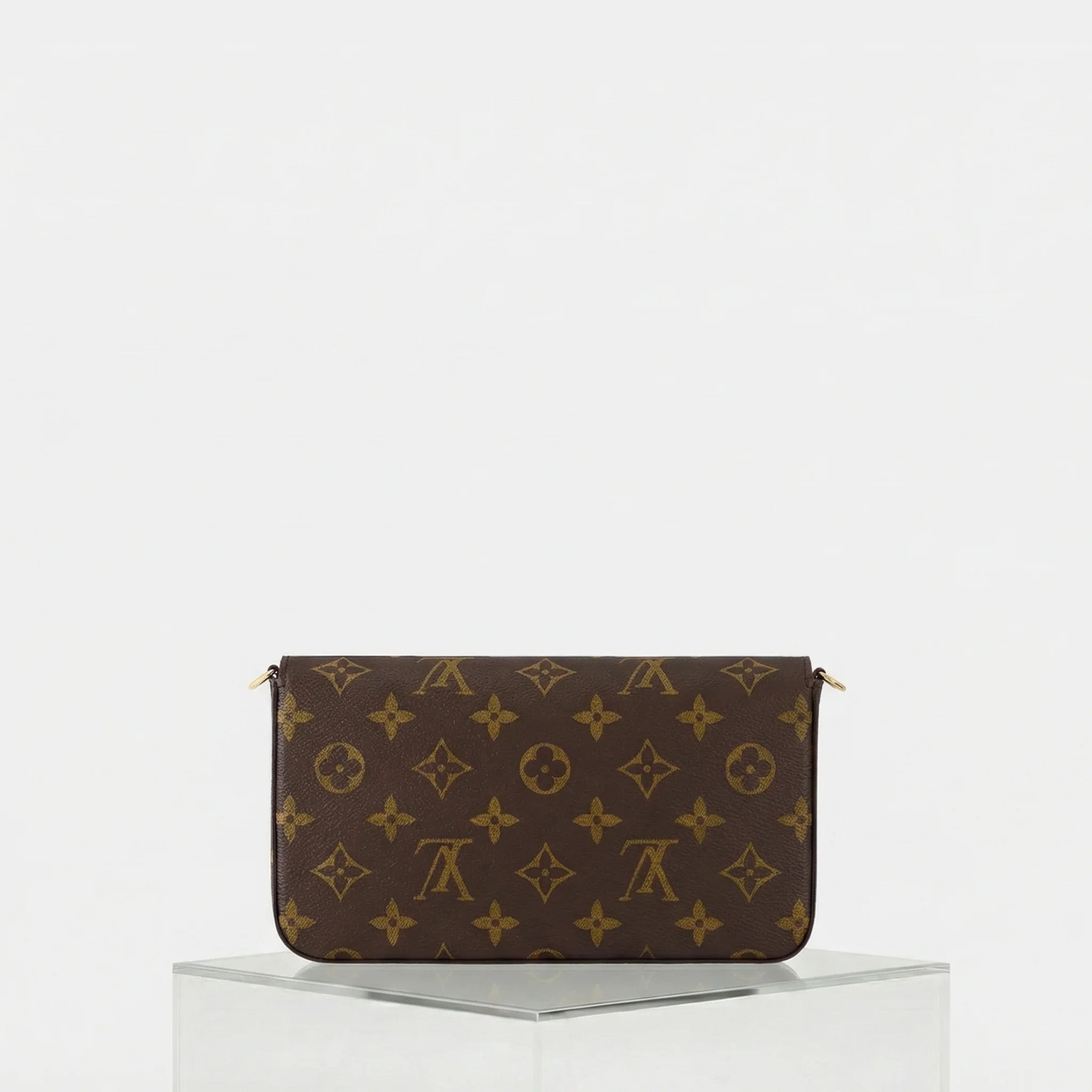 Louis Vuitton Pochette Félicie Handbag Monogram Canvas, Back