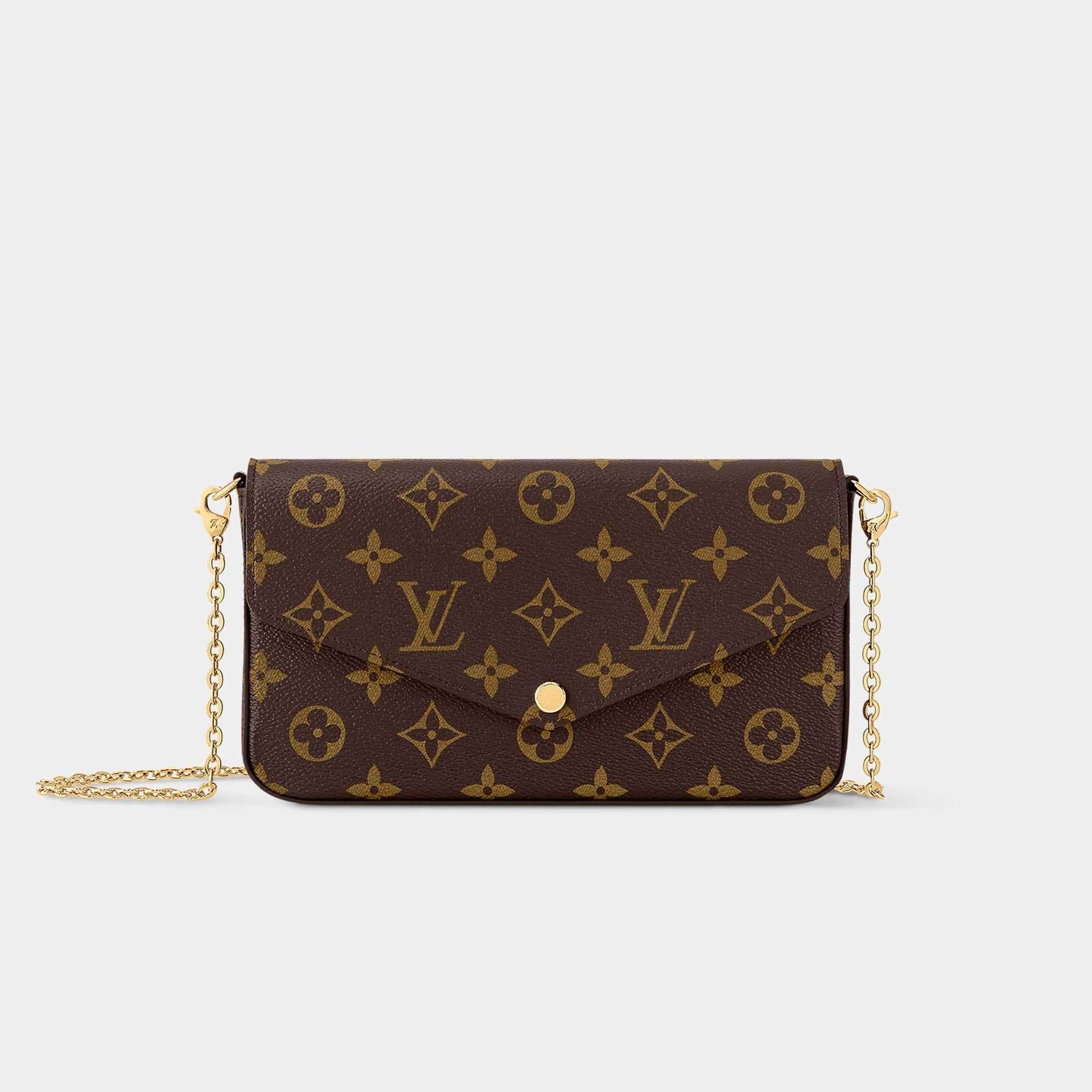 Louis Vuitton Pochette Félicie Handbag Monogram Canvas, Front