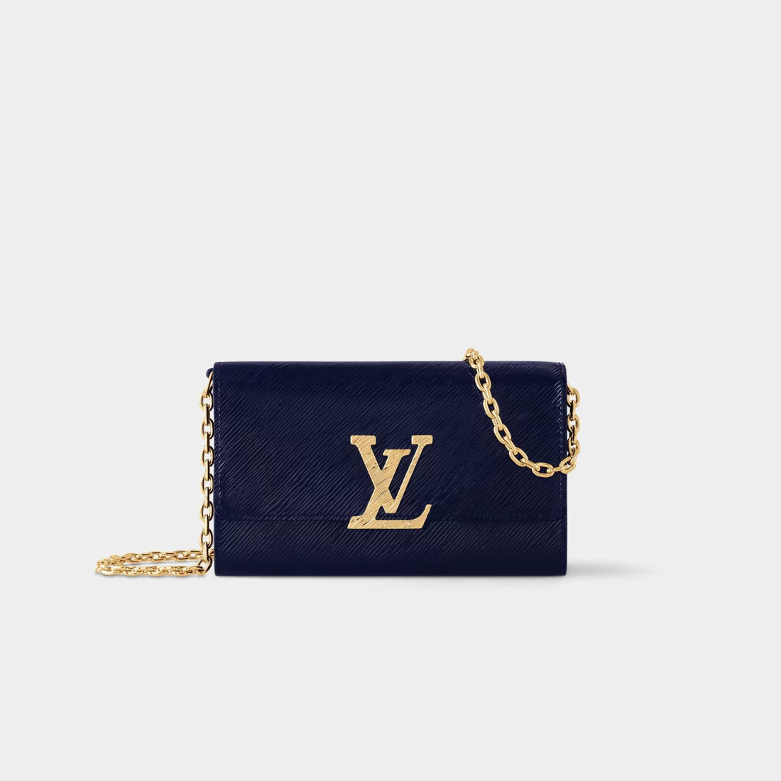 Louis Vuitton Pochette Louise Varnished Epi Cowhide Leather, Front