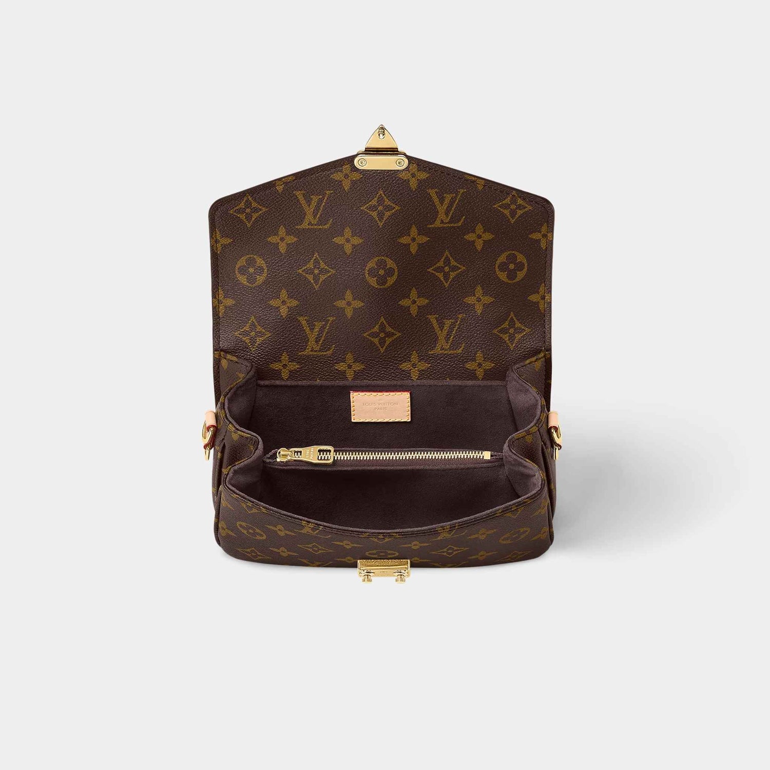 Louis Vuitton Pochette Métis East West Monogram Canvas, Inside