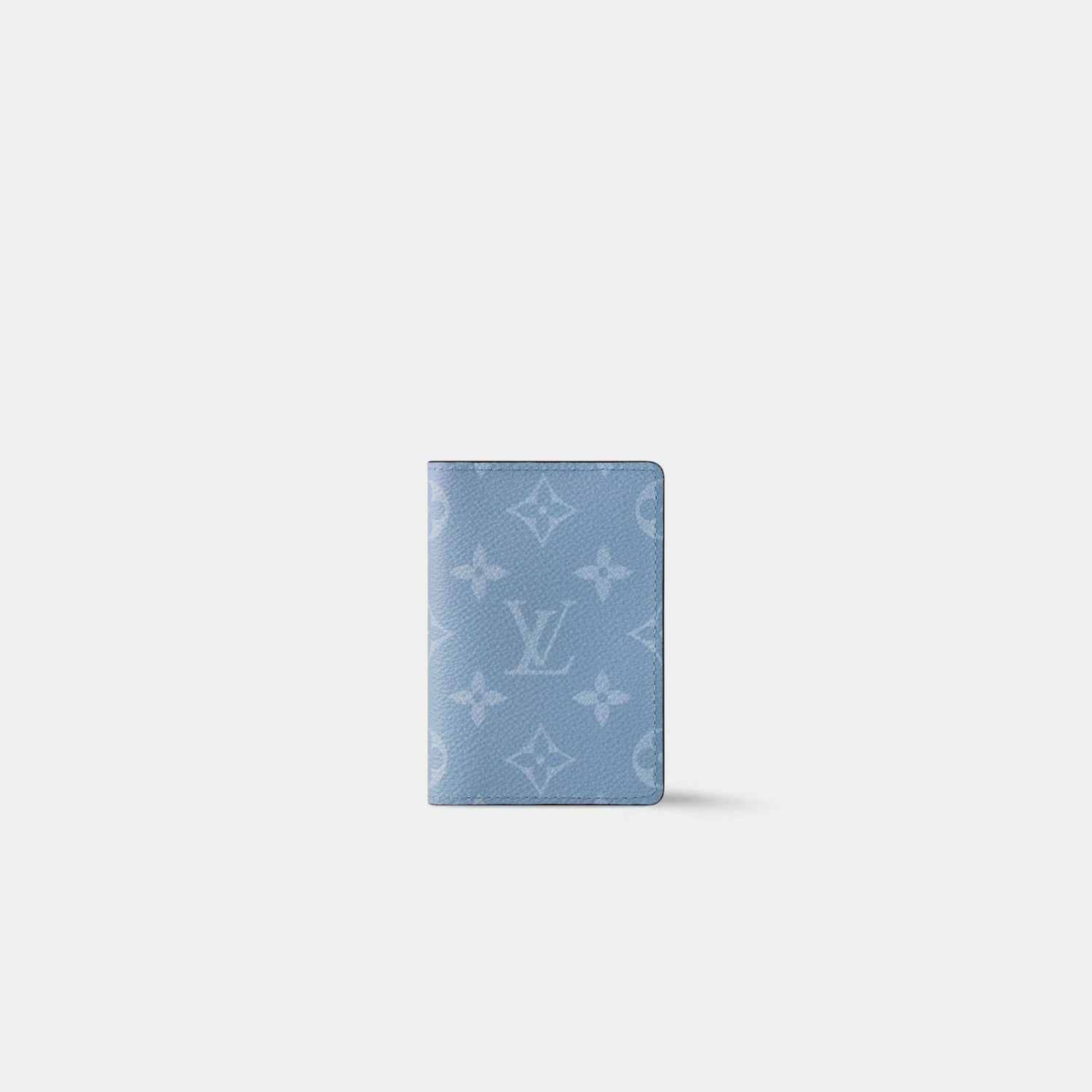 Louis Vuitton Pocket Organiser Taigarama, Sky Blue, Front