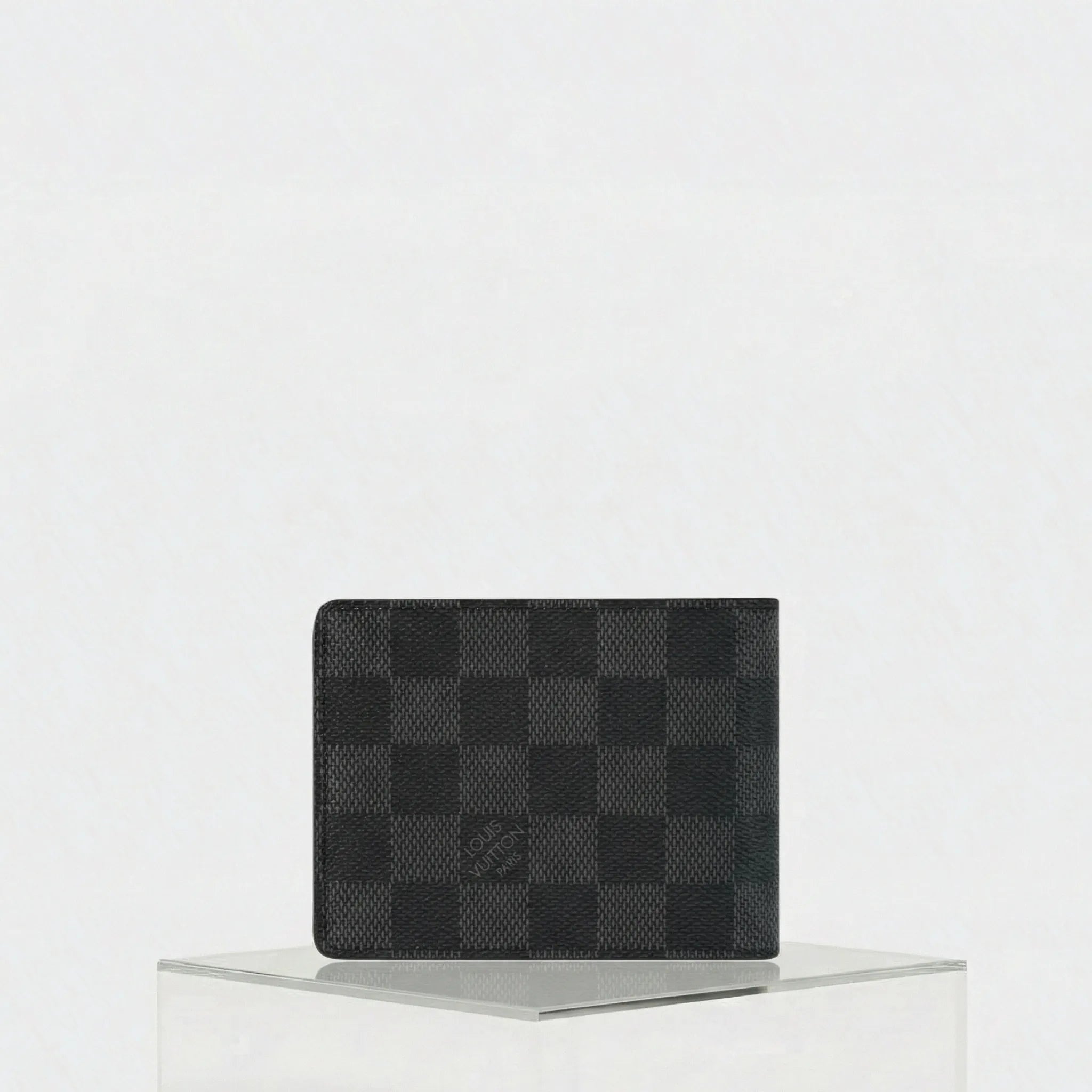 Louis Vuitton Slender Wallet Damier Graphite Canvas, Back