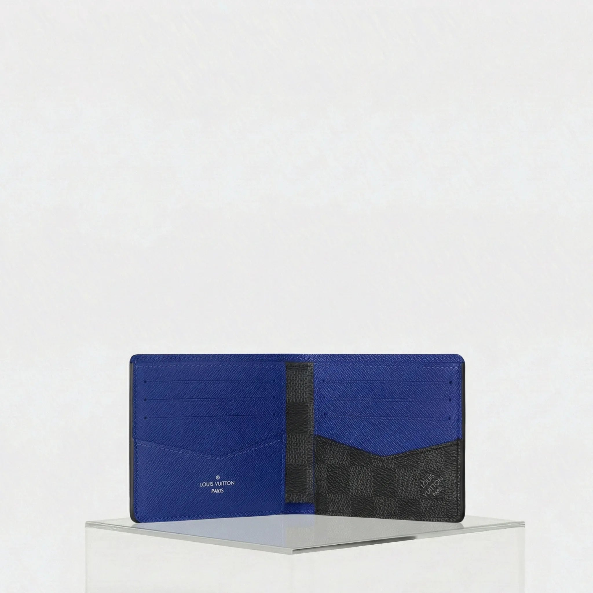 Louis Vuitton Slender Wallet Damier Graphite Canvas, Inside