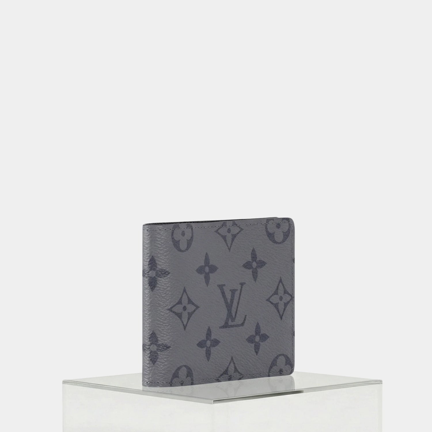 Louis Vuitton Slender Wallet Monogram Eclipse Canvas Reverse, Side