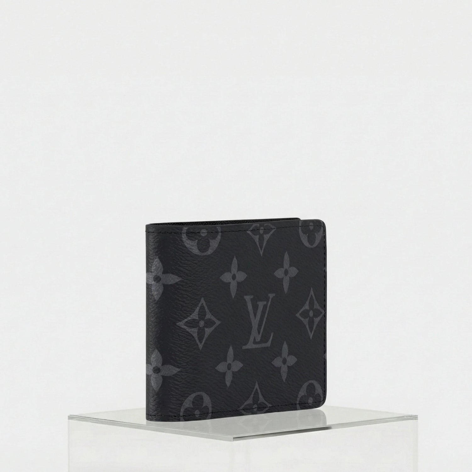 Louis Vuitton Slender Wallet Monogram Eclipse Canvas, Side