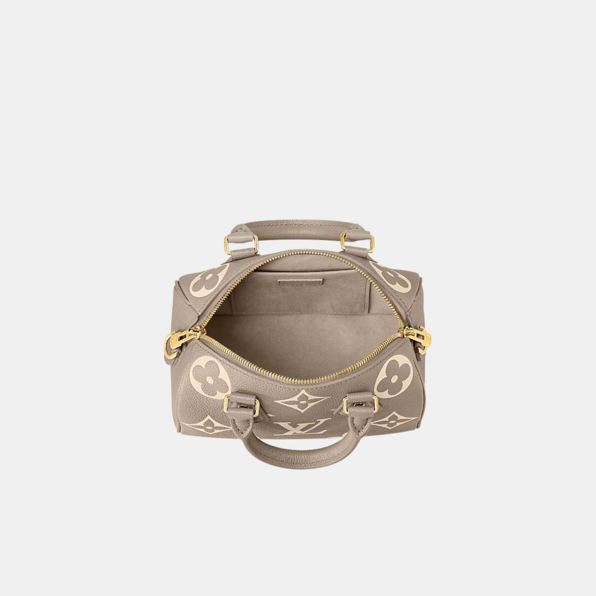 Louis Vuitton Speedy Bandouliere 20 Bicolour Monogram Empreinte, Top