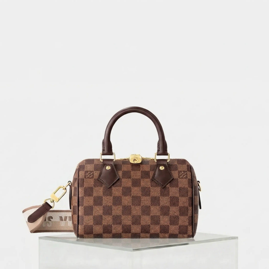 Louis Vuitton Speedy Bandouliere 20 Damier Ebene, Front