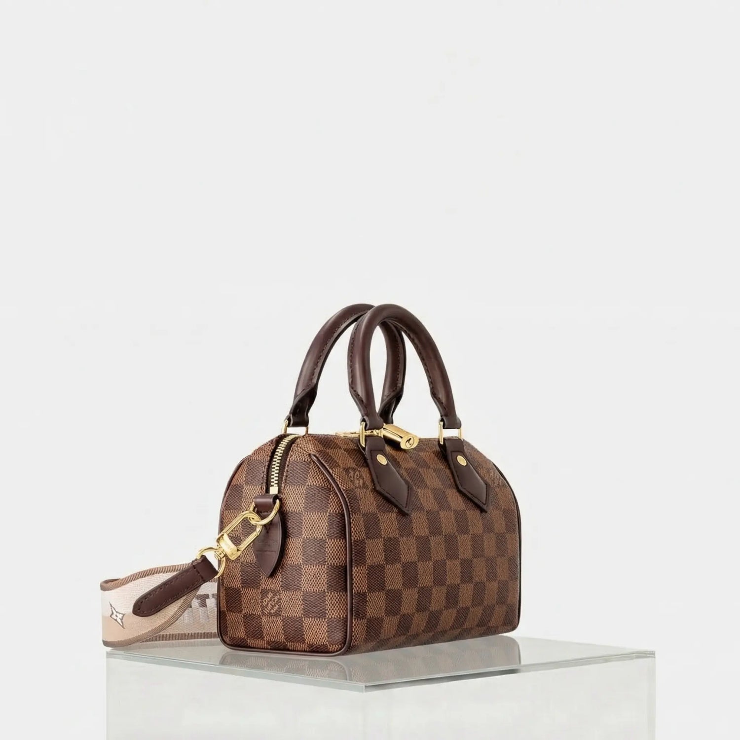 Louis Vuitton Speedy Bandouliere 20 Damier Ebene, Side